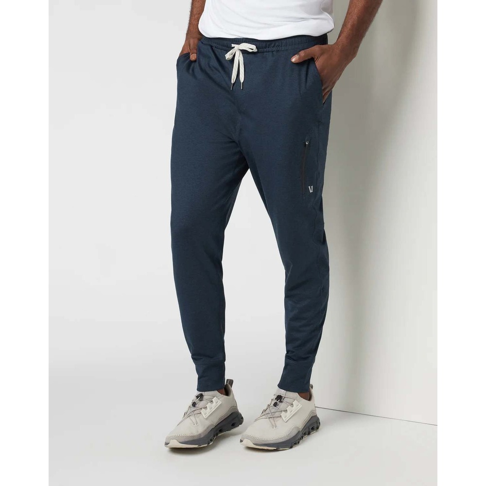 Vuori Sunday Performance Jogger Mens XXL Navy Heather V416 Athletic Sweatpants